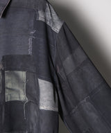 【ONLINE STORE先行予約】AIVER　トロンプルイユボロ転写シャツ