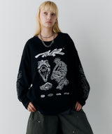 Johann×AIVER　刺繡L/S TEE
