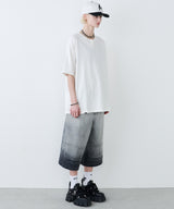 【予約】AFF AIVER　16/-ウォッシュ天竺スキッパーS/S TEE