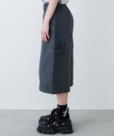 AIVER　ワイドクォーターダブルニーパンツ