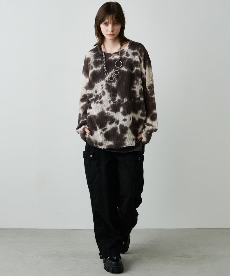 【予約】AFF AIVER　カットオフメッシュプルオーバー
