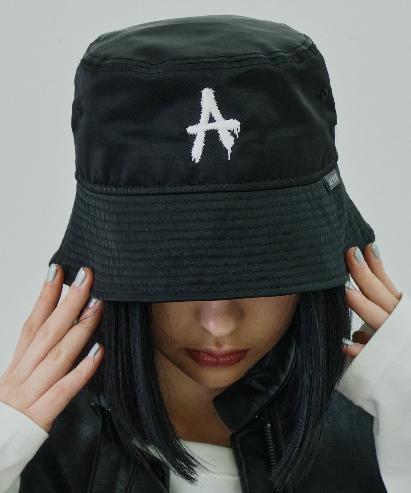 RARE FIND 80s Kangol Reversible Black & Silver Grey Soft