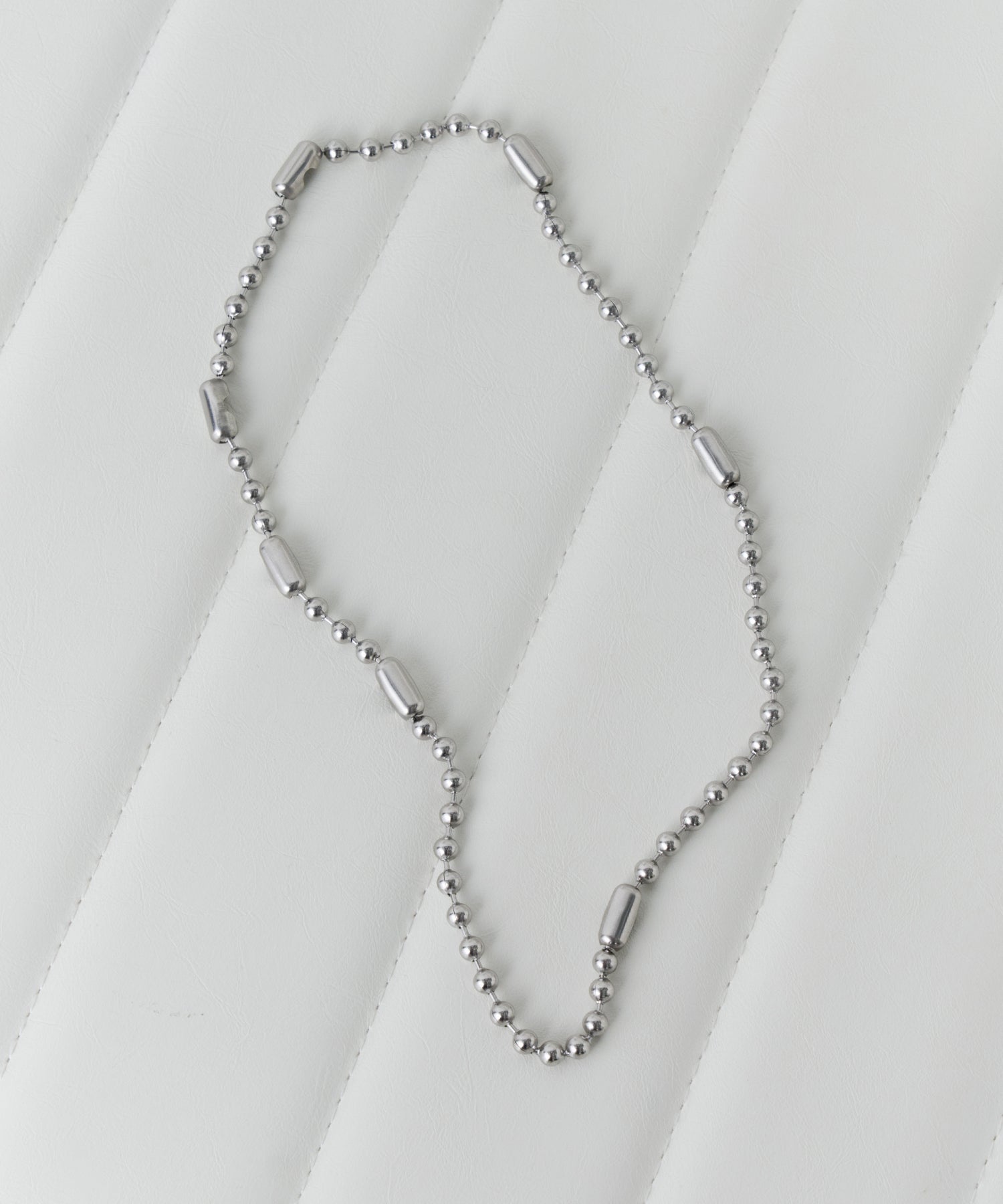 【予約】AFF AIVER　サージカルボールチェーンアタッチメントネックレス