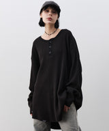 【予約】AIVER　ヘビーワッフルモンスターL/S TEE