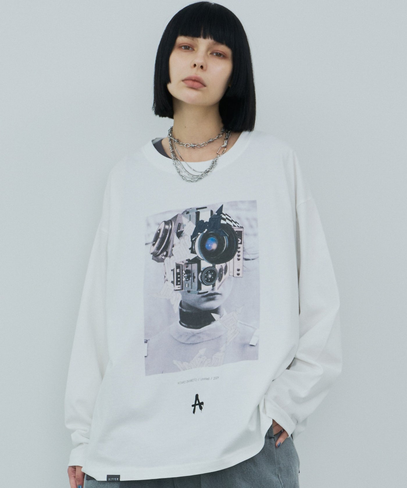 岡本奇太郎×AIVER フェイスロンTEE