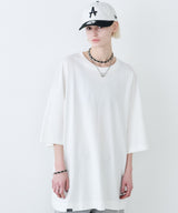 AIVER　16/‐ウォッシュ天竺モンスターS/S TEE