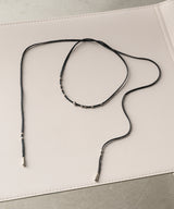 AFF AIVER　レザーコードネックレス　MADE IN JAPAN