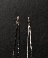 AFF AIVER　天然石ビーズ2連ネックレス　MADE IN JAPAN