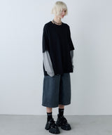 【ONLINE STORE先行予約】AFF AIVER　ワッフルレイヤードL/S TEE