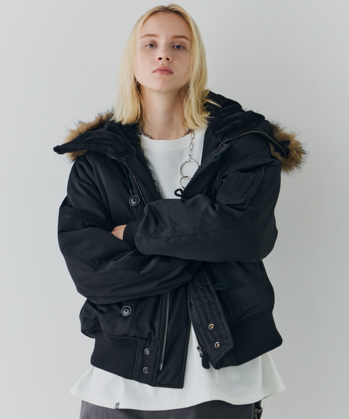 AIVER N-2Bフライトブルゾン