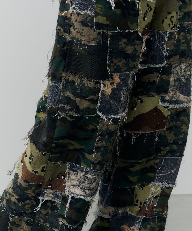 AIVER　カモボロワークパンツ