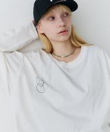 【予約】AIVER　エラープリントL/S TEE