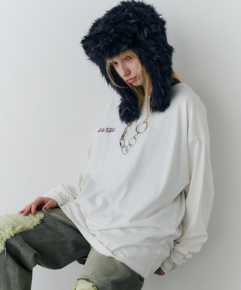 【予約】AIVER Atelier Made　ミックスファーフライトキャップ