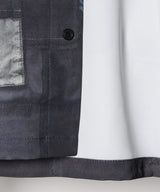 【ONLINE STORE先行予約】AIVER　トロンプルイユボロ転写シャツ