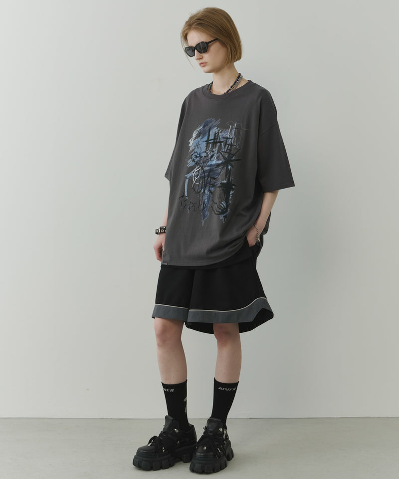 【予約】AIVER　スクリブルS/S TEE