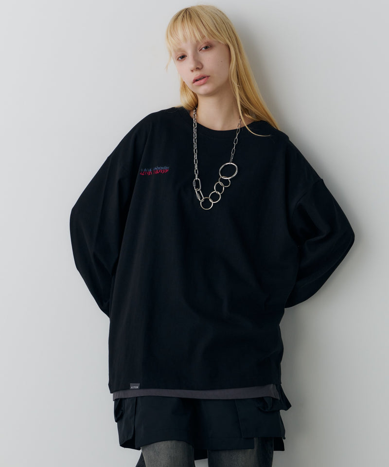 【予約】AIVER　LAVAハイブリットL/S TEE