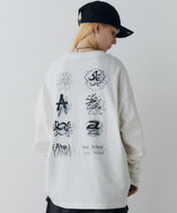 【予約】AIVER　エラープリントL/S TEE