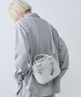 【ONLINE STORE先行予約】AFF AIVER　スクエアミニボストンバッグ