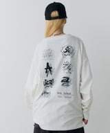 【予約】AIVER　エラープリントL/S TEE