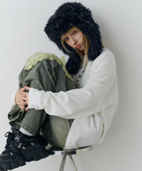 【予約】AIVER Atelier Made　ミックスファーフライトキャップ