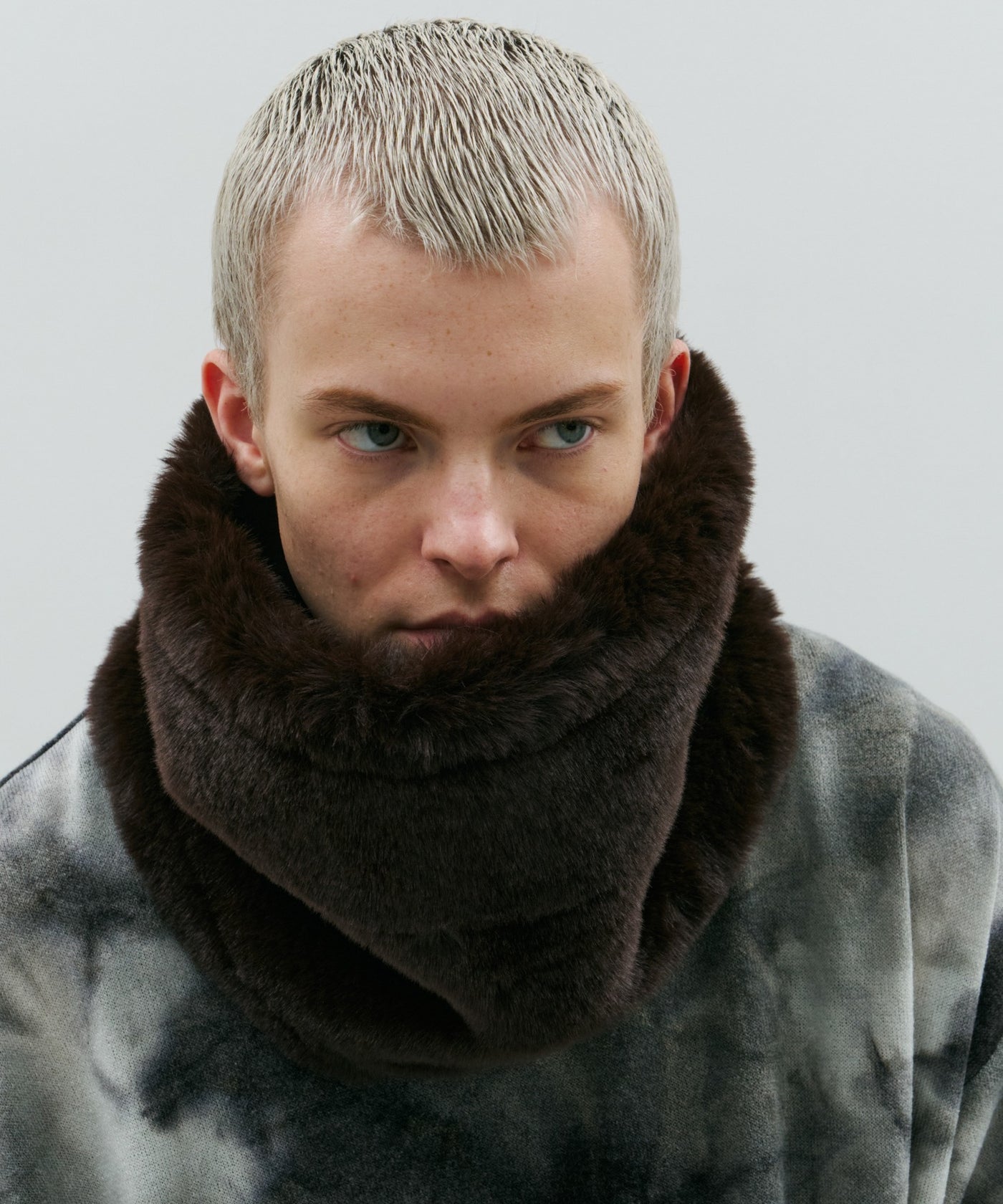 AFF AIVER ボリュームファー ネックウォーマー