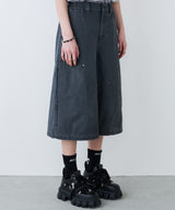 AIVER　ワイドクォーターダブルニーパンツ