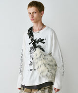 【予約】AIVER Atelier Made　ミックスファーショルダーバッグ