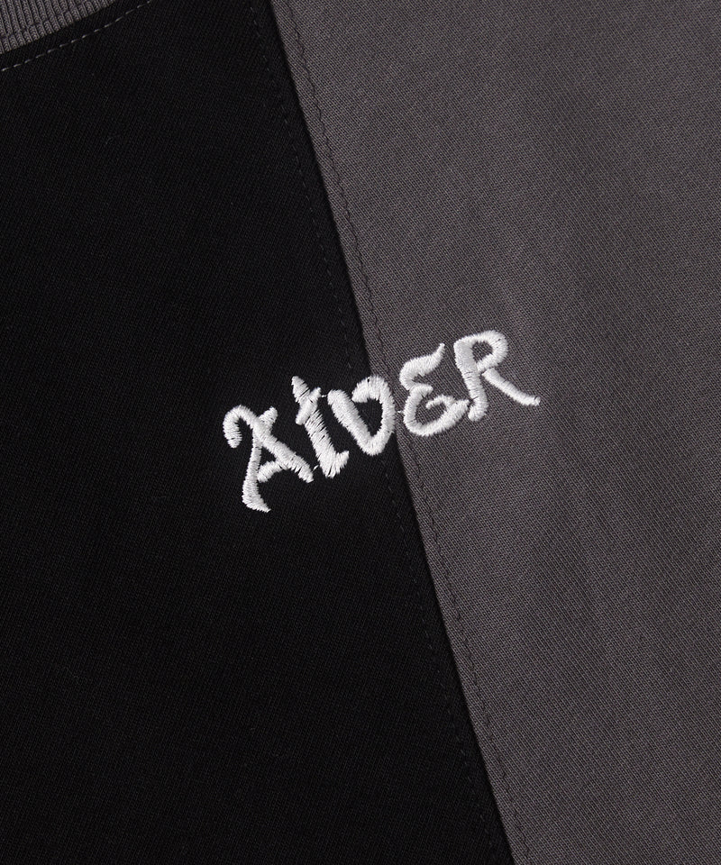 【一部予約】AIVER　16/-ウォッシュ天竺刺繍ラグランロンT