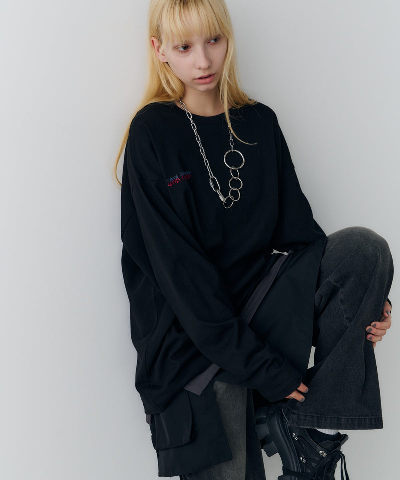 【予約】AIVER　LAVAハイブリットL/S TEE