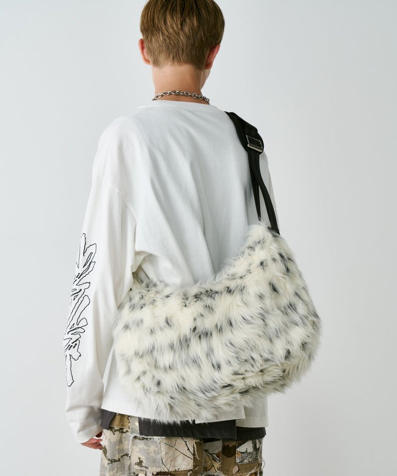 【予約】AIVER Atelier Made　ミックスファーショルダーバッグ