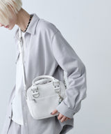 【ONLINE STORE先行予約】AFF AIVER　スクエアミニボストンバッグ