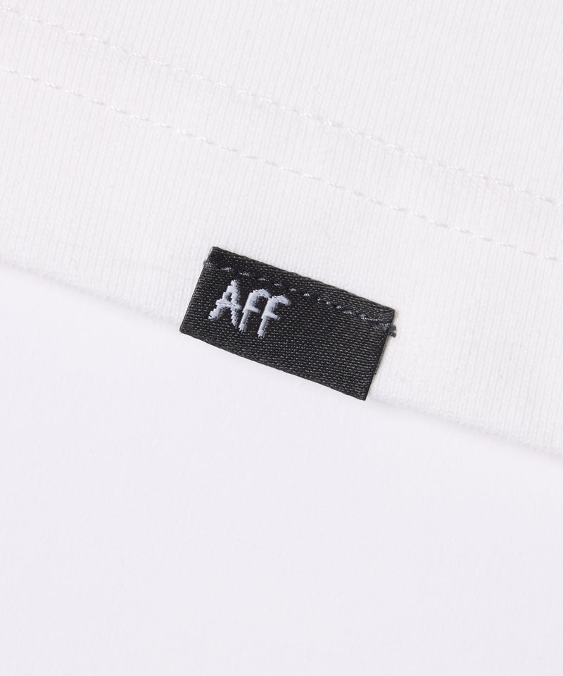 AFF AIVER　16/-天竺ナイロンプレーティングS/S TEE