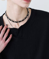 【予約】AFF AIVER　16/-ウォッシュ天竺スキッパーS/S TEE