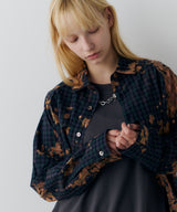 【予約】AFF AIVER　ブリーチラグランチェックシャツ