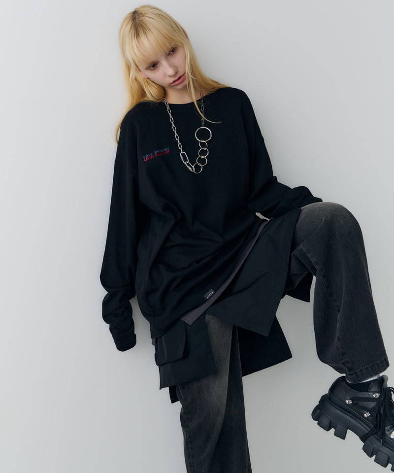 【予約】AIVER　LAVAハイブリットL/S TEE