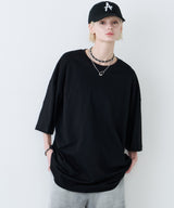 AIVER　16/‐ウォッシュ天竺モンスターS/S TEE