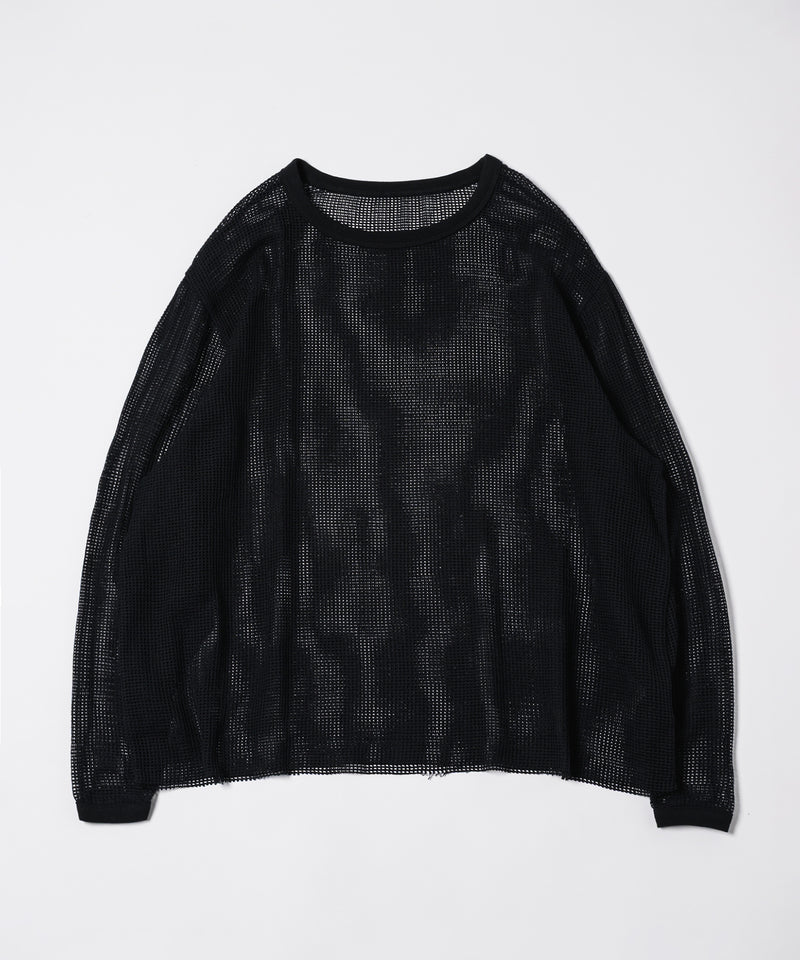 【予約】AFF AIVER　カットオフメッシュプルオーバー