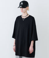 AIVER　16/‐ウォッシュ天竺モンスターS/S TEE