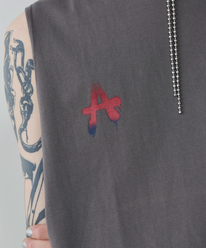 【予約】AIVER　AグラデーションN/S TEE