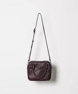 【ONLINE STORE先行予約】AFF AIVER　スクエアミニボストンバッグ