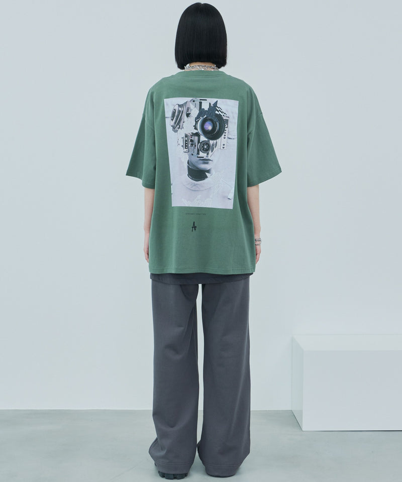 岡本奇太郎×AIVER　フェイスS/S TEE