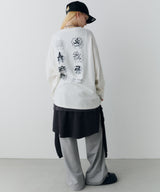 【予約】AIVER　エラープリントL/S TEE