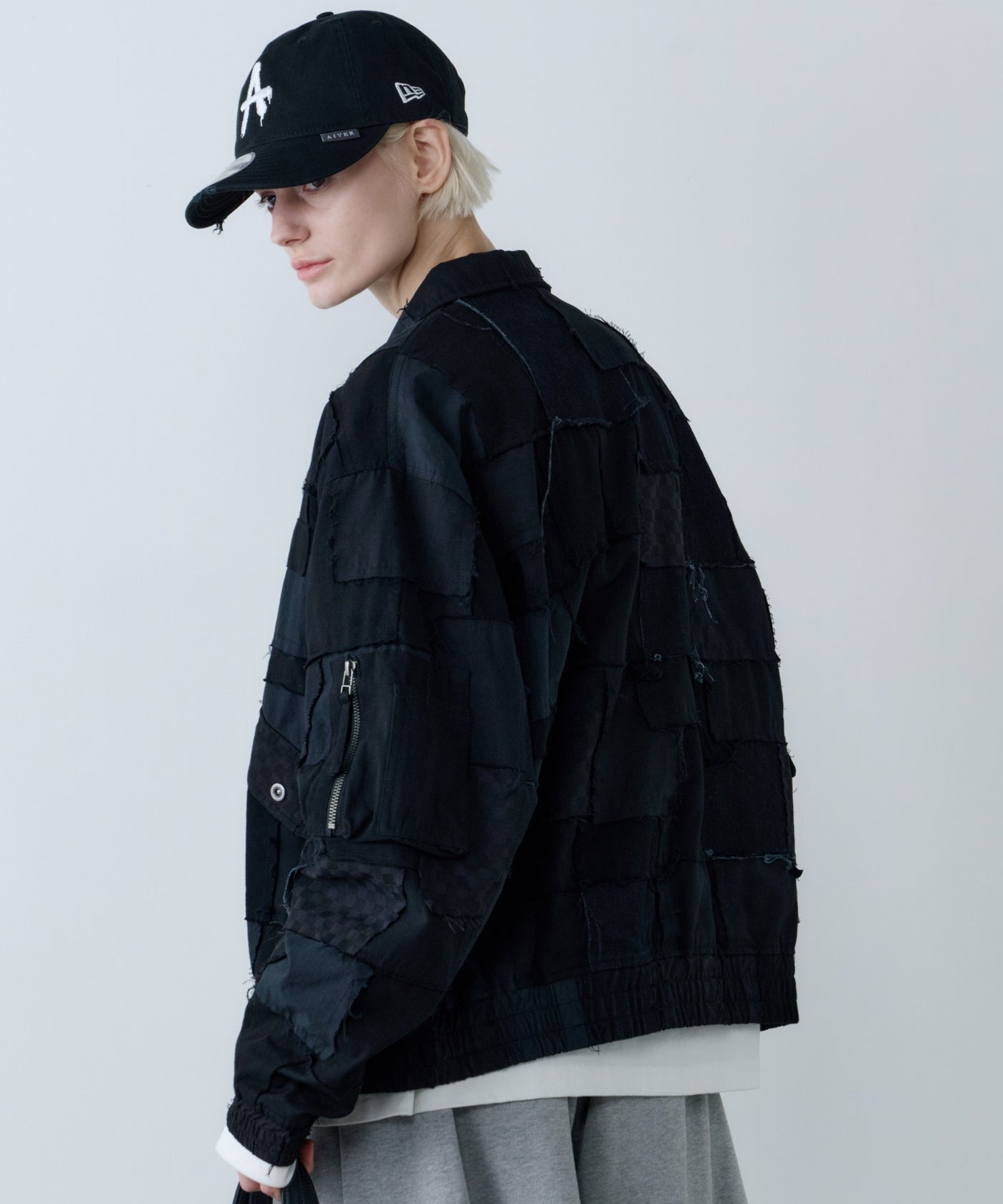 PRIVATE BRAND AG フライトジャケット AIVER ボロフライトジャケット
