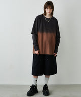 【予約】AFF AIVER　グラデーションブリーチレイヤードロンTEE