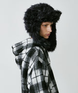 【予約】AIVER Atelier Made　ミックスファーフライトキャップ