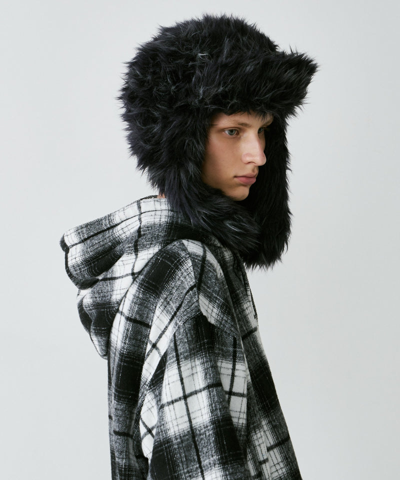 【予約】AIVER Atelier Made　ミックスファーフライトキャップ