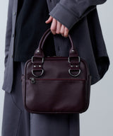 【ONLINE STORE先行予約】AFF AIVER　スクエアミニボストンバッグ