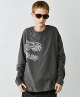 AIVER　レックス刺繍L/S TEE
