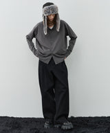 【予約】AFF AIVER　16/-ウォッシュ天竺カーディガン