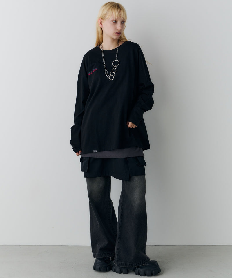 【予約】AIVER　LAVAハイブリットL/S TEE